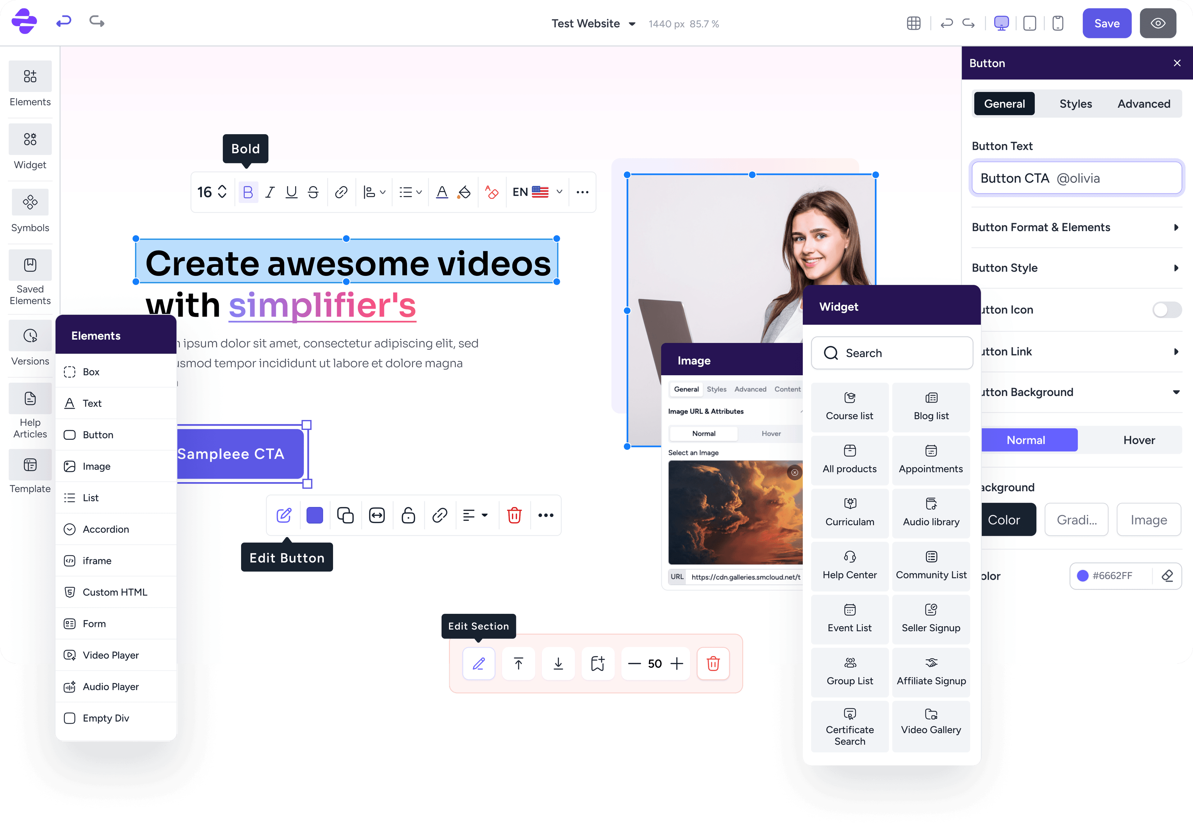 EzyStudio preview