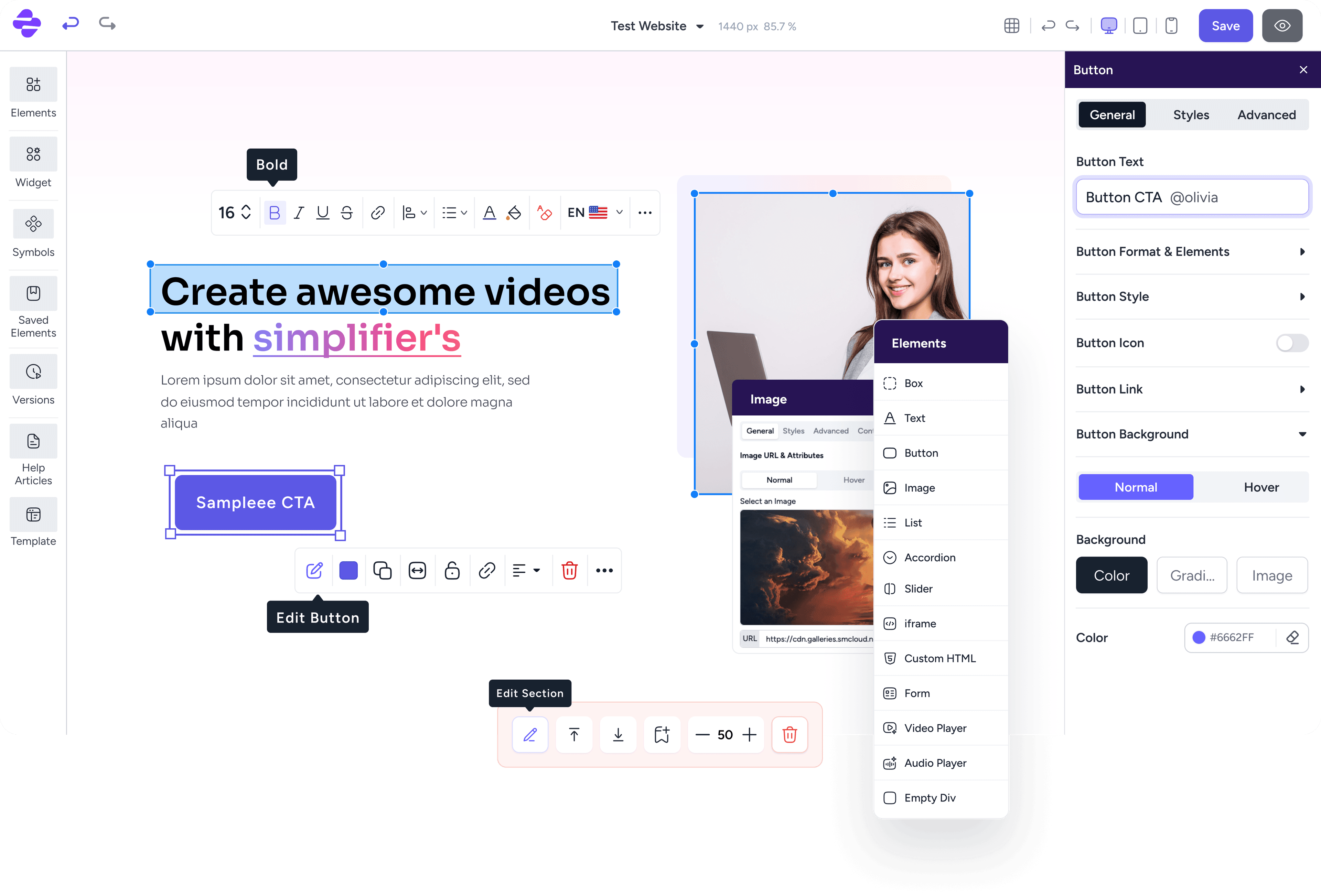 EzyStudio preview