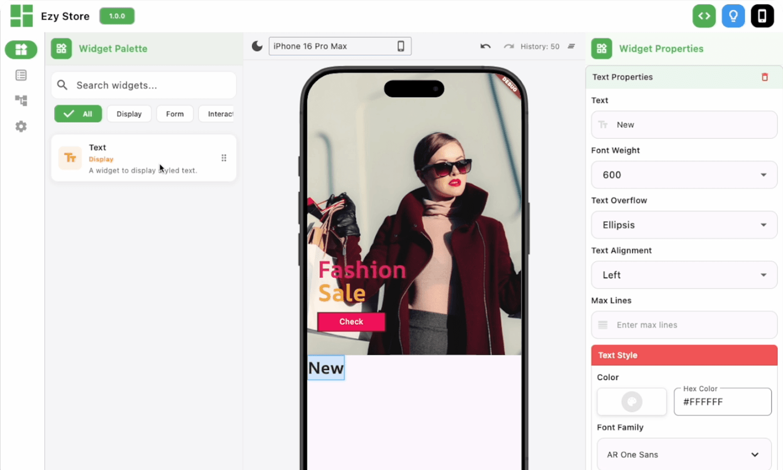 EzyStudio preview