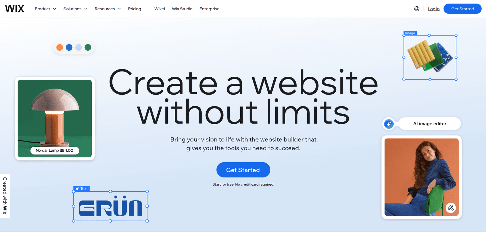 Wix- best drag and drop website builder